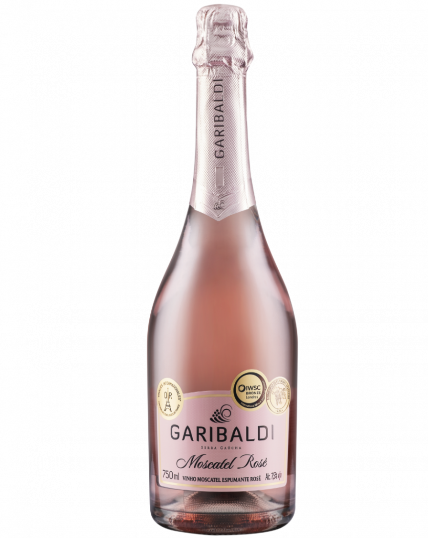VINHO ESPUMANTE GARIBALDI MOSCATEL ROSE 