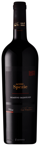 VINHO SETTE SPEZIE  PRIMITIVO SALENTO